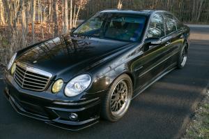 Mercedes-Benz E55 AMG by Wavetrac on ADV.1 Wheels 2006 года  (NA)